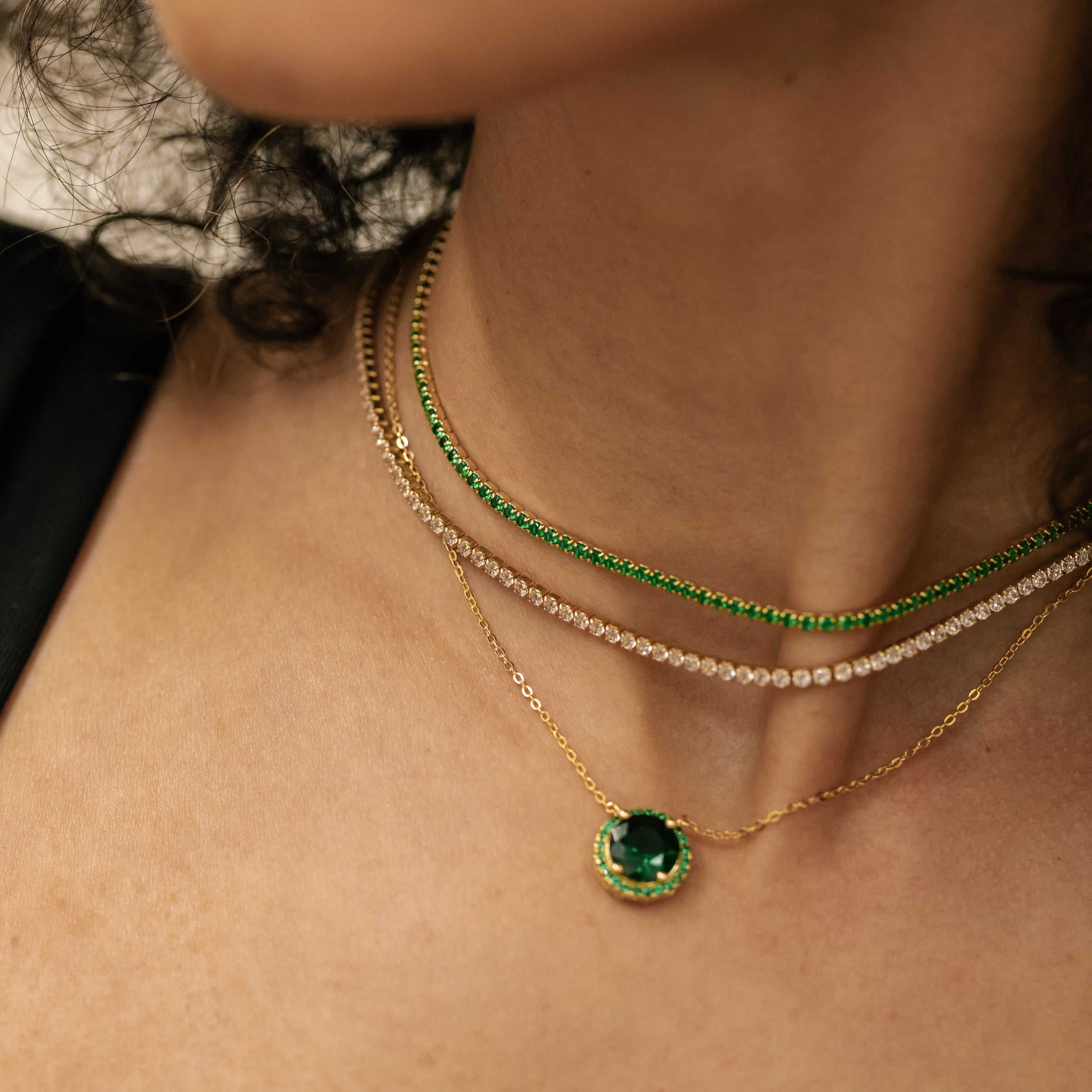 Emerald Serena Necklace