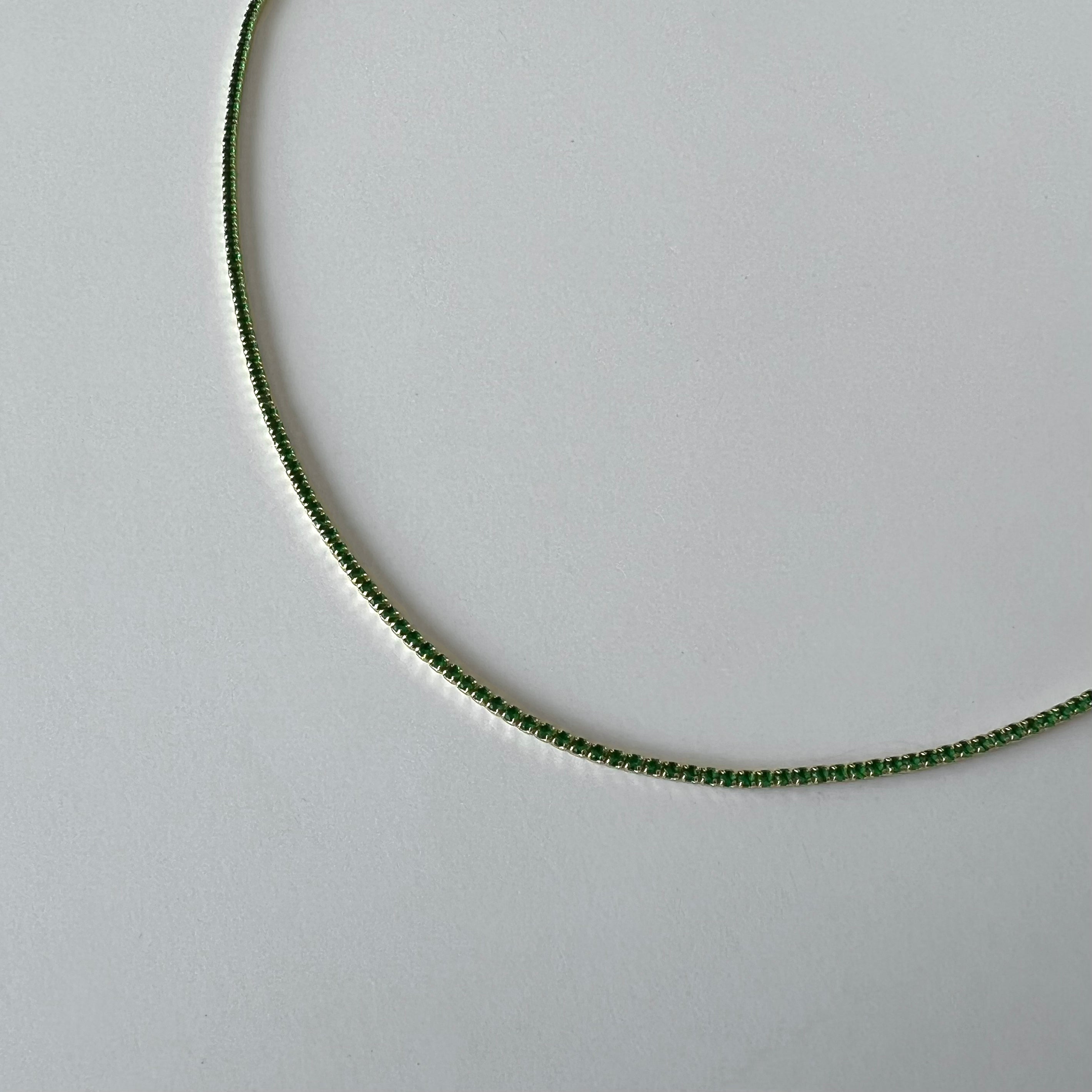 Emerald Serena Necklace